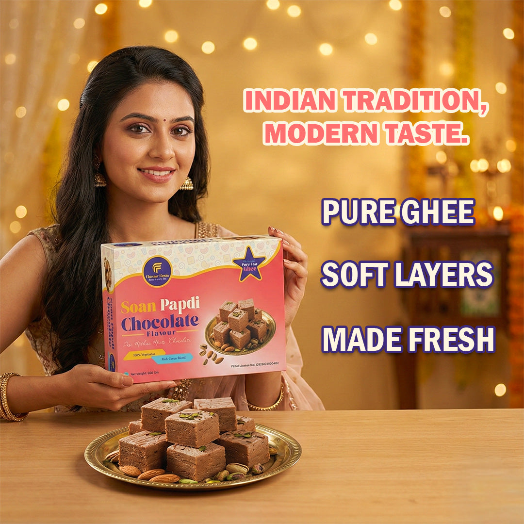 Flavour Fiesta Soanpapdi Chocolate Flavour
