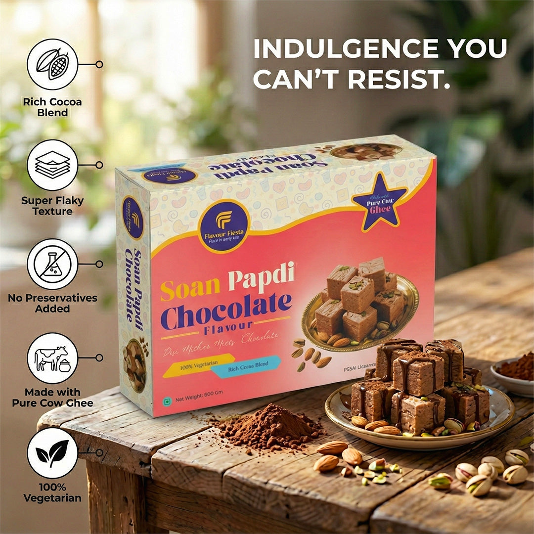 Flavour Fiesta Soanpapdi Chocolate Flavour